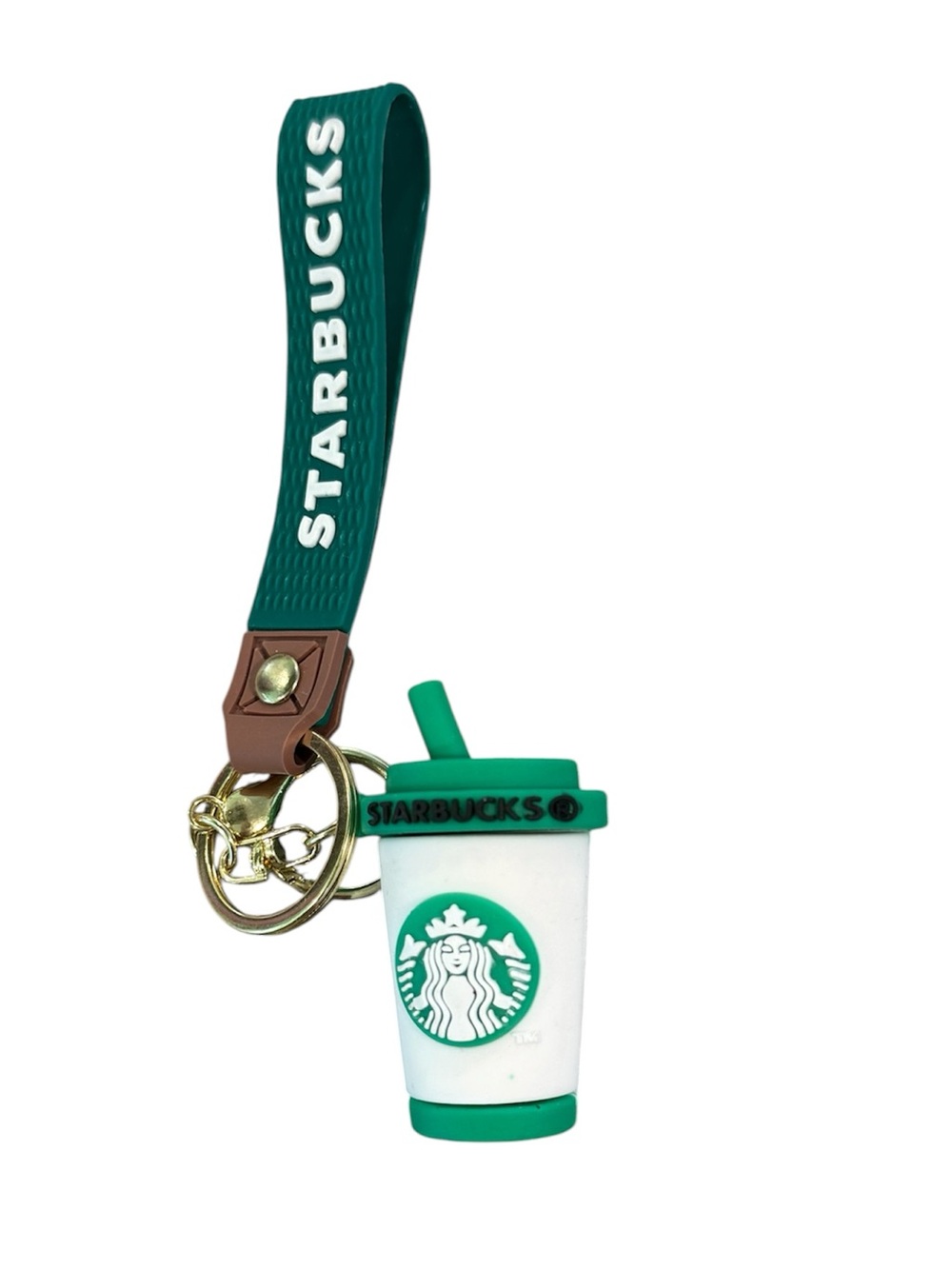 Starbucks Keychain White